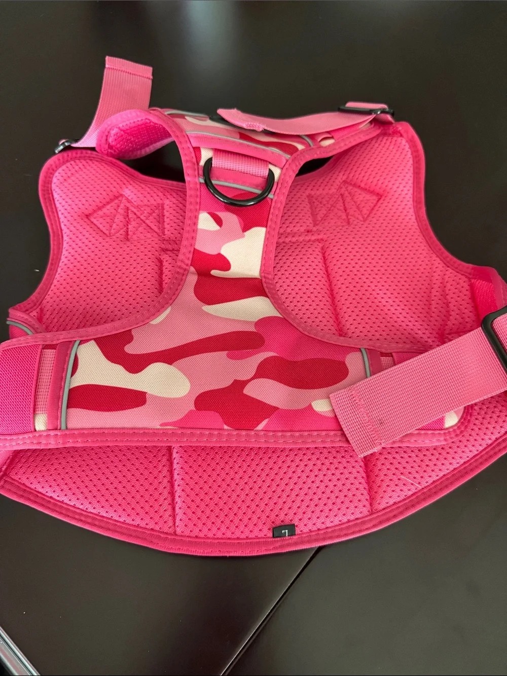 NWOT Captain Dog No Pull Dog Harness Size (L)w/ Metal Buckles, Double Stitching